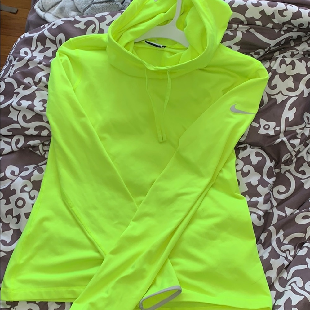 Neon Yellow Nike Top